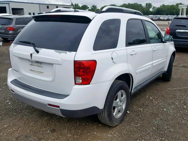 2CKDL63F076118894 - 2007 PONTIAC TORRENT WHITE photo 4