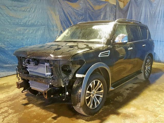 JN8AY2NC1K9581572 - 2019 NISSAN ARMADA SL BLACK photo 2