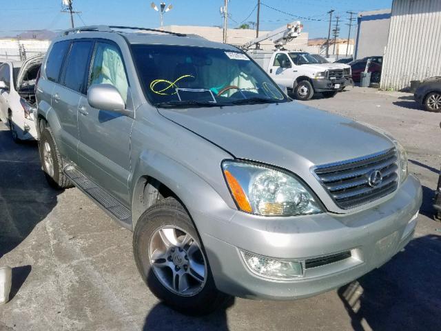 JTJBT20X240033884 - 2004 LEXUS GX 470 SILVER photo 1