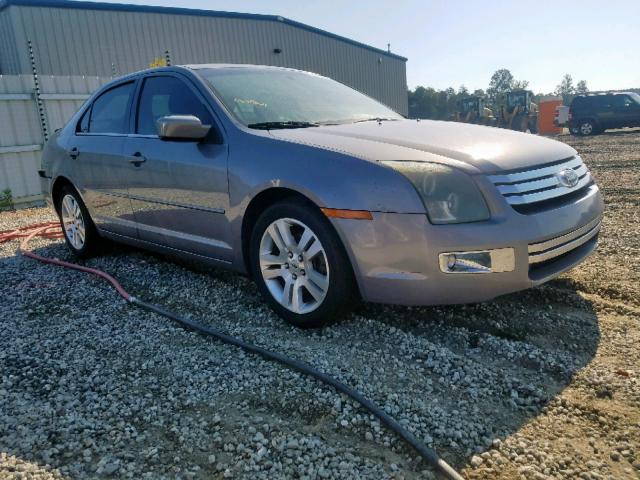 3FAFP08186R115527 - 2006 FORD FUSION SEL GRAY photo 1