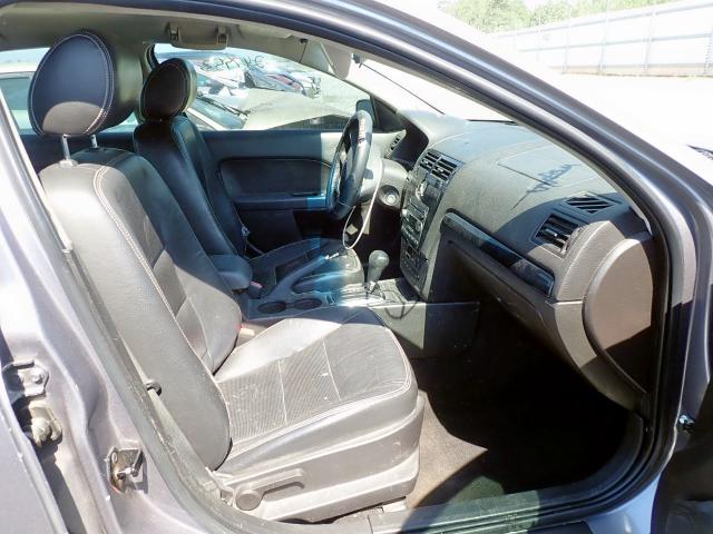 3FAFP08186R115527 - 2006 FORD FUSION SEL GRAY photo 5