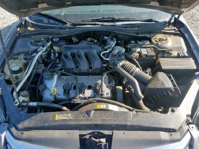 3FAFP08186R115527 - 2006 FORD FUSION SEL GRAY photo 7