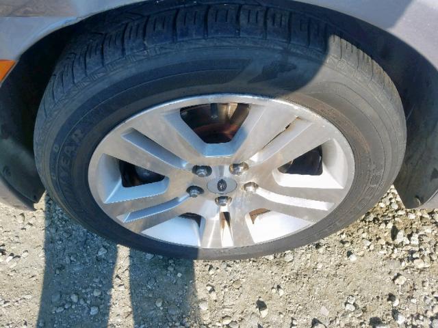 3FAFP08186R115527 - 2006 FORD FUSION SEL GRAY photo 9