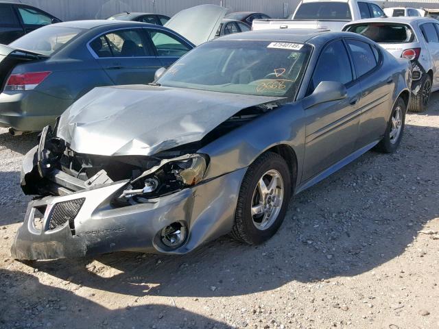 2G2WS522441270668 - 2004 PONTIAC GRAND PRIX GRAY photo 2