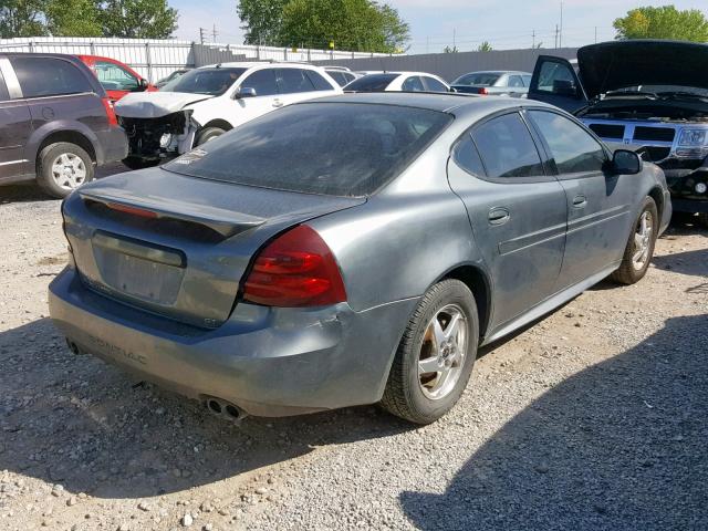 2G2WS522441270668 - 2004 PONTIAC GRAND PRIX GRAY photo 4