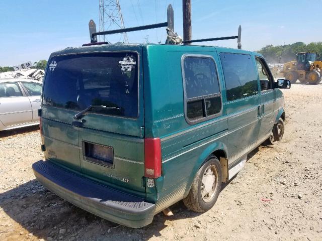 1GBEL19W0XB126405 - 1999 CHEVROLET ASTRO GREEN photo 4