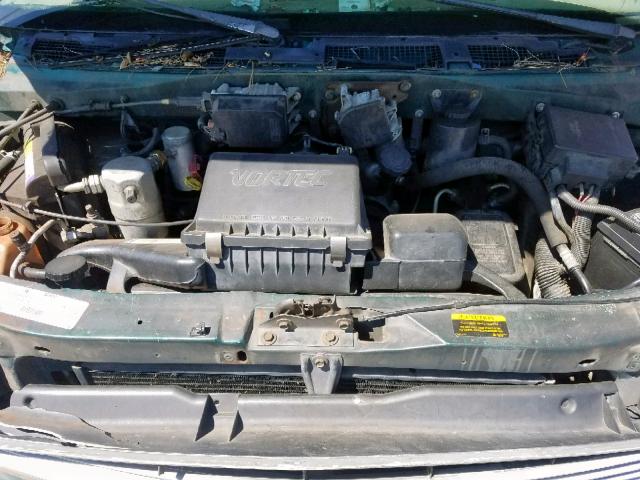 1GBEL19W0XB126405 - 1999 CHEVROLET ASTRO GREEN photo 7