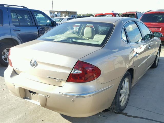 2G4WD532451312967 - 2005 BUICK LACROSSE C GOLD photo 4