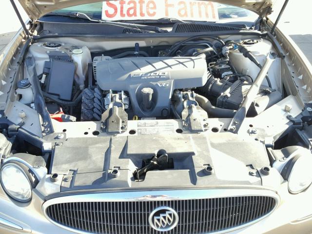 2G4WD532451312967 - 2005 BUICK LACROSSE C GOLD photo 7