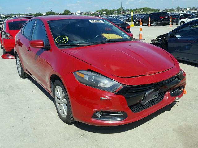 1C3CDFBA2DD332518 - 2013 DODGE DART SXT RED photo 1