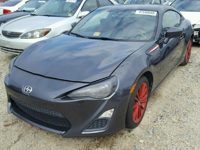 JF1ZNAA12D1714904 - 2013 TOYOTA SCION FR-S GRAY photo 2