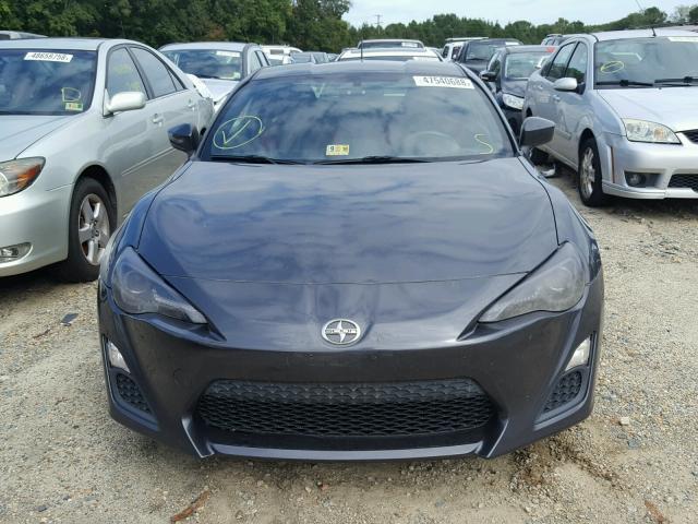 JF1ZNAA12D1714904 - 2013 TOYOTA SCION FR-S GRAY photo 9