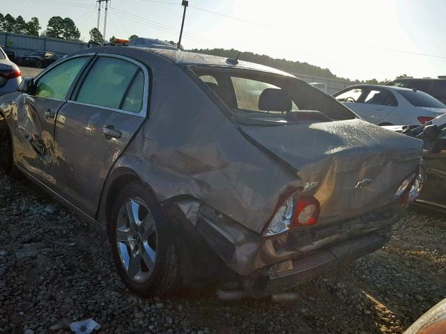 1G1ZH57B88F197649 - 2008 CHEVROLET MALIBU 1LT 金色 照片 3