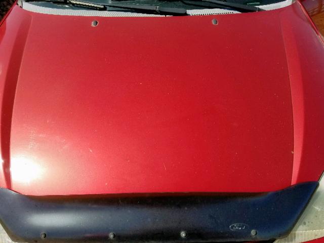 1FAFP34333W297218 - 2003 FORD FOCUS SE C RED photo 7
