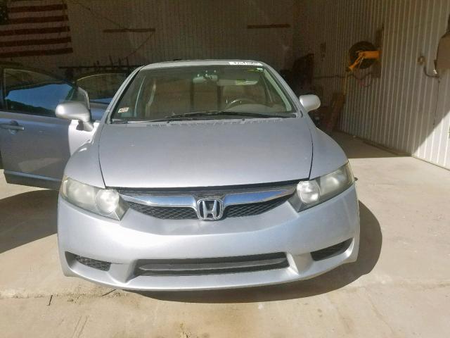 2HGFA16989H321071 - 2009 HONDA CIVIC EXL 银色 照片 9