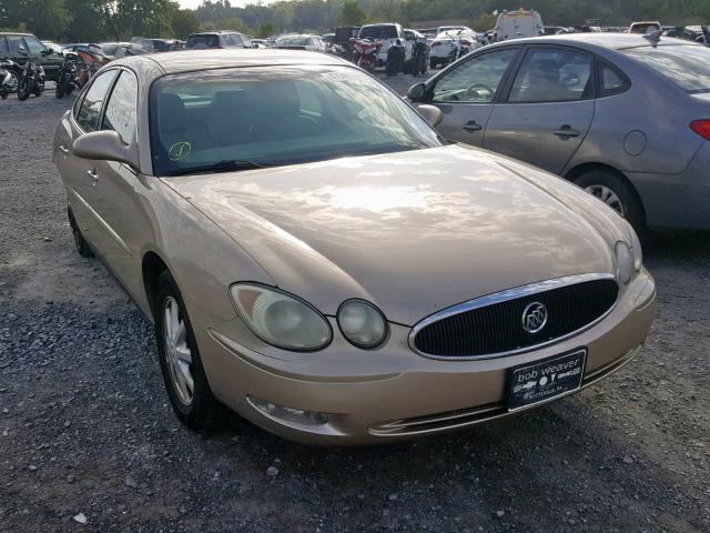 2G4WC532751301786 - 2005 BUICK LACROSSE C GOLD photo 1