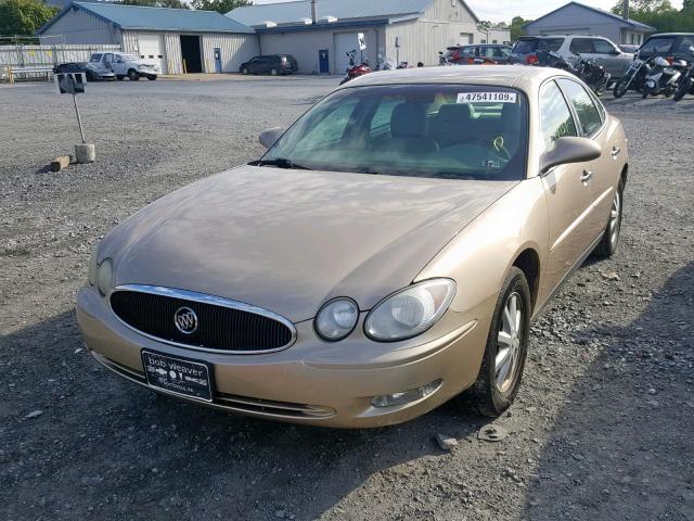 2G4WC532751301786 - 2005 BUICK LACROSSE C GOLD photo 2