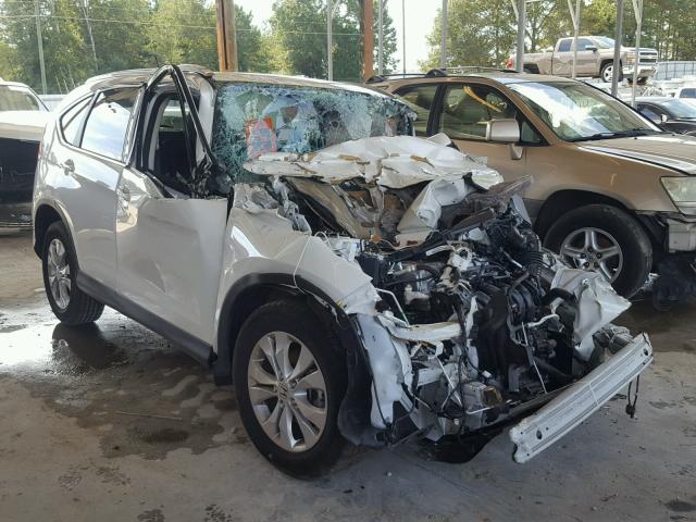 5J6RM3H78EL026831 - 2014 HONDA CR-V EXL WHITE photo 1