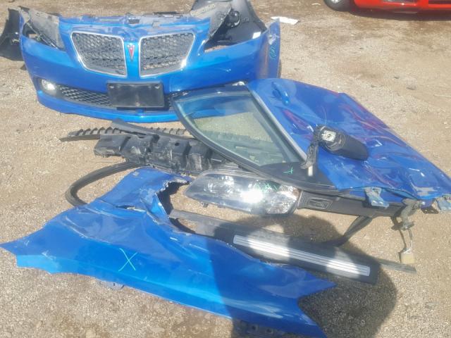 6G2ER57749L237105 - 2009 PONTIAC G8 BLUE photo 9