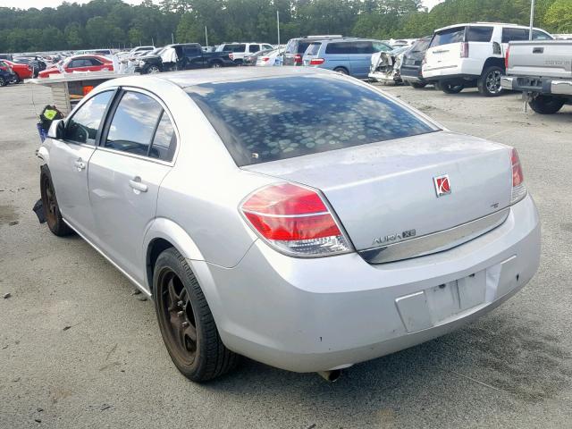 1G8ZS57B69F149328 - 2009 SATURN AURA XE SILVER photo 3