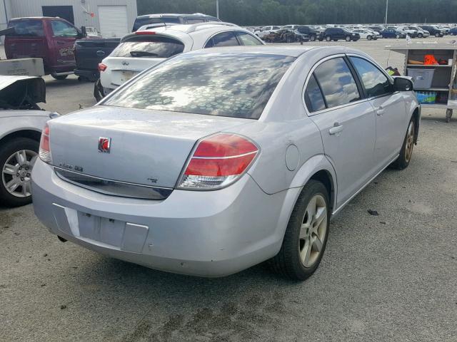 1G8ZS57B69F149328 - 2009 SATURN AURA XE SILVER photo 4