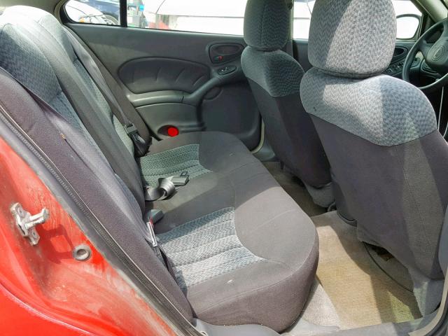 1G2NF52E14C240774 - 2004 PONTIAC GRAND AM S RED photo 6