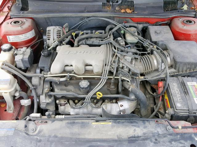 1G2NF52E14C240774 - 2004 PONTIAC GRAND AM S RED photo 7