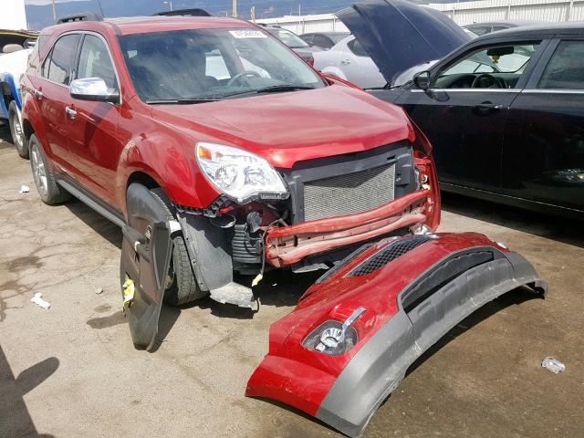 2GNFLGEK6F6254968 - 2015 CHEVROLET EQUINOX LT RED photo 1