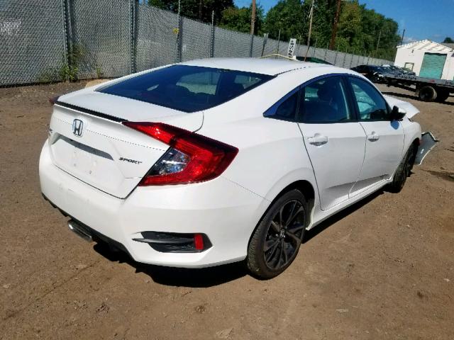 2HGFC2F82KH520629 - 2019 HONDA CIVIC SPOR WHITE photo 4