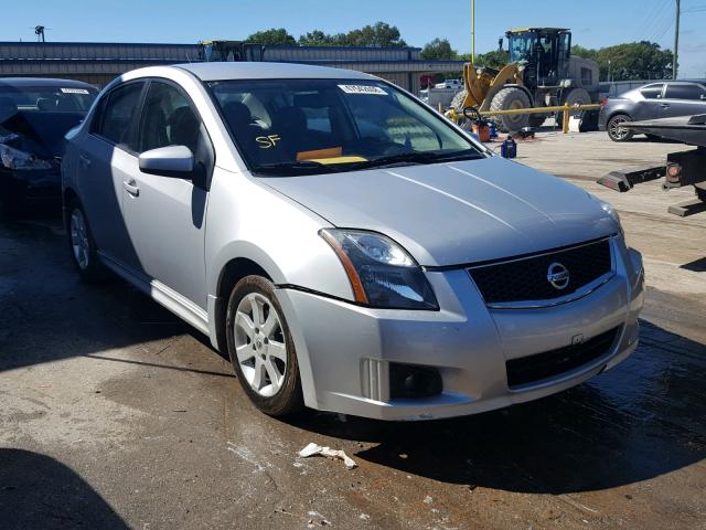 3N1AB6AP0CL634545 - 2012 NISSAN SENTRA 2.0 SILVER photo 1