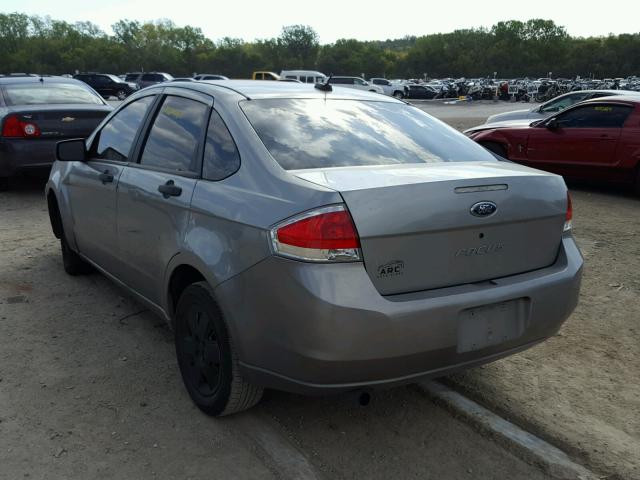 1FAHP34N08W234241 - 2008 FORD FOCUS S/SE TAN photo 3