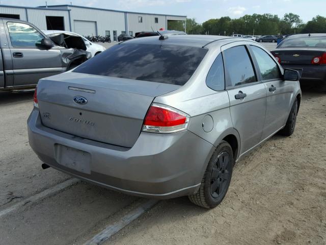 1FAHP34N08W234241 - 2008 FORD FOCUS S/SE TAN photo 4