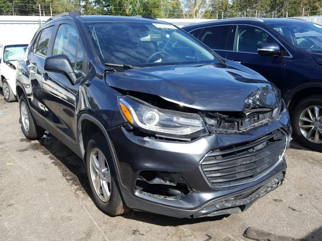 3GNCJPSB0JL167598 - 2018 CHEVROLET TRAX 1LT GRAY photo 1