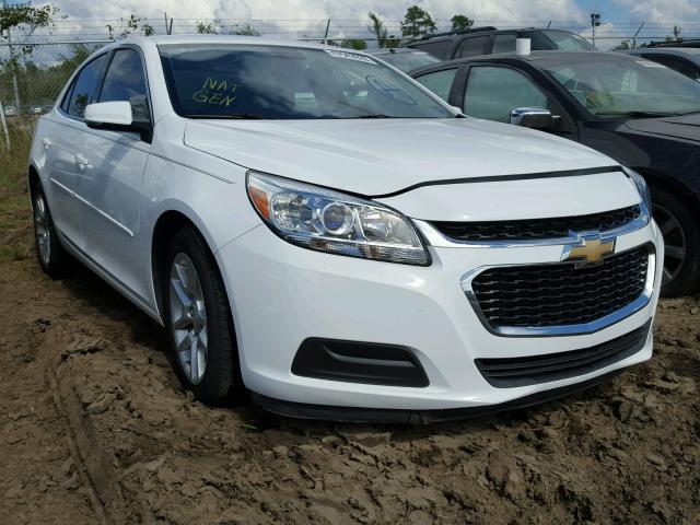 1G11C5SLXFU151809 - 2015 CHEVROLET MALIBU 1LT WHITE photo 1