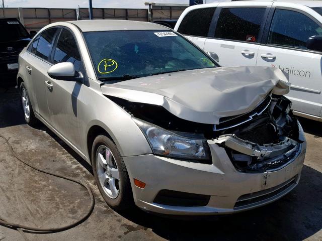 1G1PK5SB7E7391420 - 2014 CHEVROLET CRUZE LT GOLD photo 1