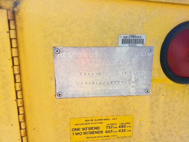 1RX301005T1074309 - 1997 HESC GENERATOR YELLOW photo 9