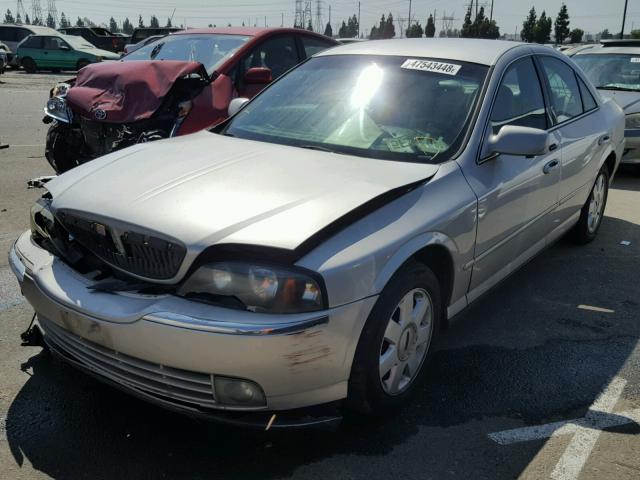 1LNHM86S34Y653195 - 2004 LINCOLN LS SILVER photo 2