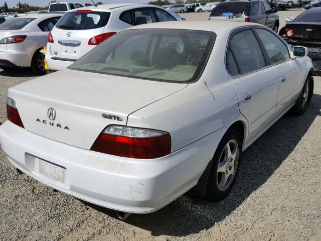 19UUA56672A025872 - 2002 ACURA 3.2TL WHITE photo 4