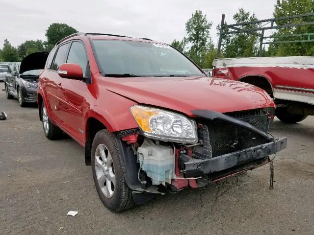 2T3EK4DVXAW022534 - 2010 TOYOTA RAV4 LIMIT RED photo 1