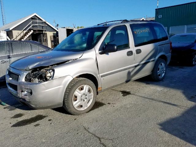 1GNDU23W98D193004 - 2008 CHEVROLET UPLANDER L GRAY photo 2