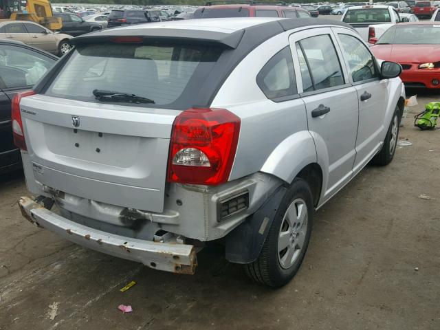 1B3HB28B58D653119 - 2008 DODGE CALIBER SILVER photo 4