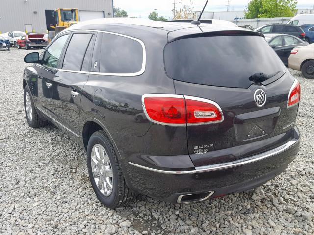 5GAKVDKD6DJ104902 - 2013 BUICK ENCLAVE BROWN photo 3