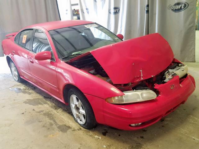 1G3NL52T71C279108 - 2001 OLDSMOBILE ALERO GL RED photo 1