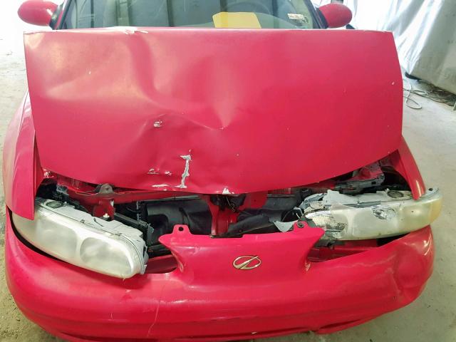 1G3NL52T71C279108 - 2001 OLDSMOBILE ALERO GL RED photo 9