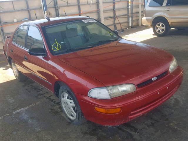 1Y1SK5388RZ028442 - 1994 GEO PRIZM LSI RED photo 1