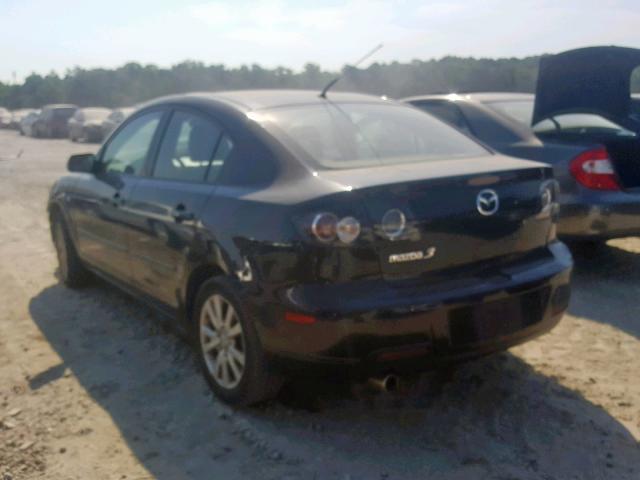 JM1BK32G681801648 - 2008 MAZDA 3 I BLACK photo 3