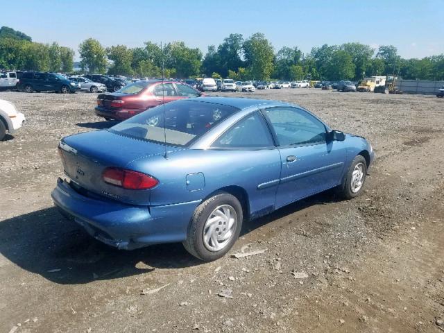 1G1JC1249V7136281 - 1997 CHEVROLET CAVALIER B BLUE photo 4