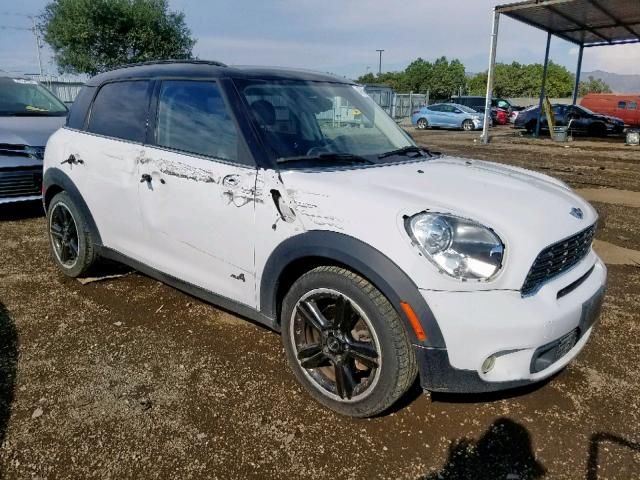 WMWZC5C54CWL56601 - 2012 MINI COOPER S C WHITE photo 1