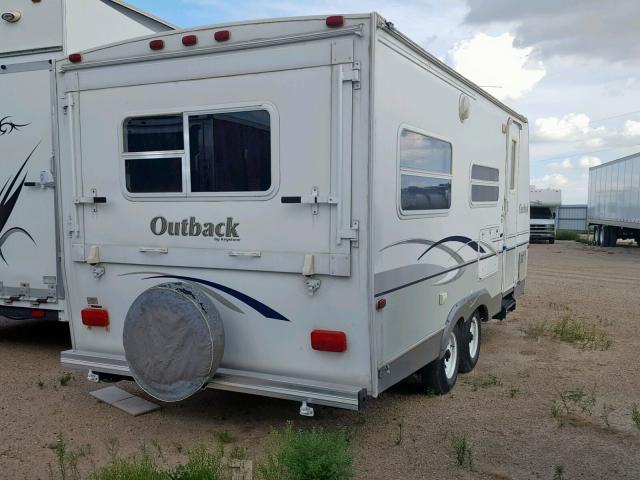 4YDT21R225G913789 - 2005 OUTB OUTBACK WHITE photo 4