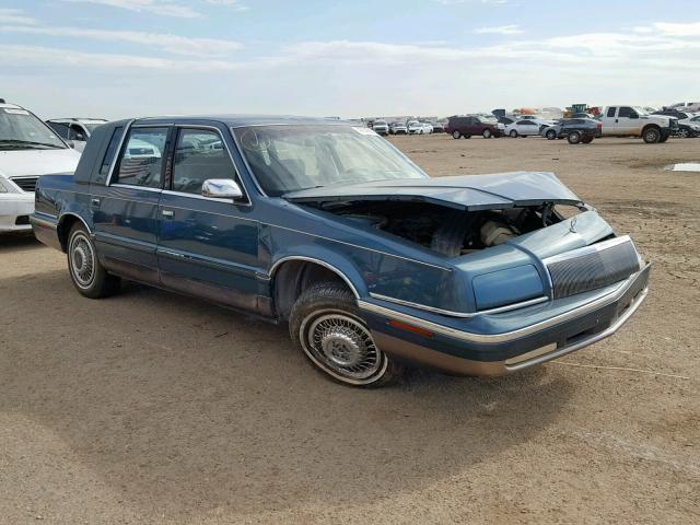 1C3XV66R5PD114009 - 1993 CHRYSLER NEW YORKER BLUE photo 1